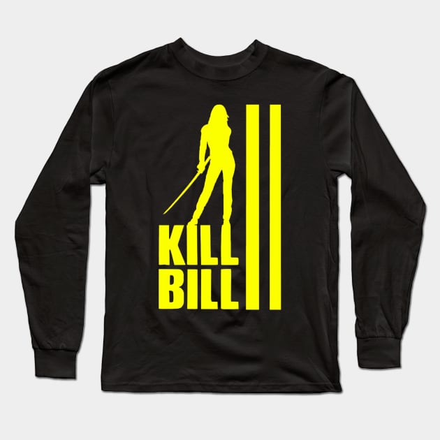 Kill Bill Long Sleeve T-Shirt by OtakuPapercraft
